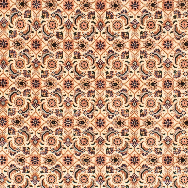 Alfombra Persa - Tabriz - Real redondo  - 150 x 150 cm - marrón claro