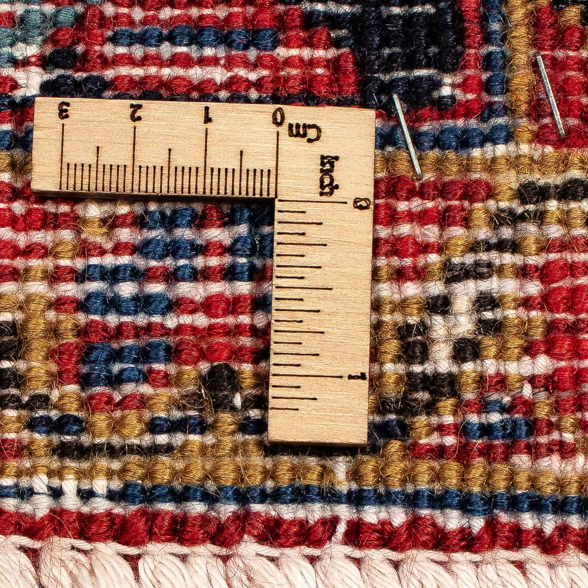 Alfombra persa - Nómada - 368 x 286 cm - rojo oscuro