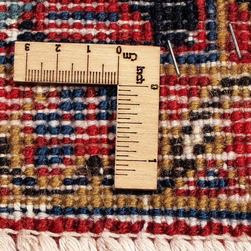 Alfombra persa - Nómada - 368 x 286 cm - rojo oscuro