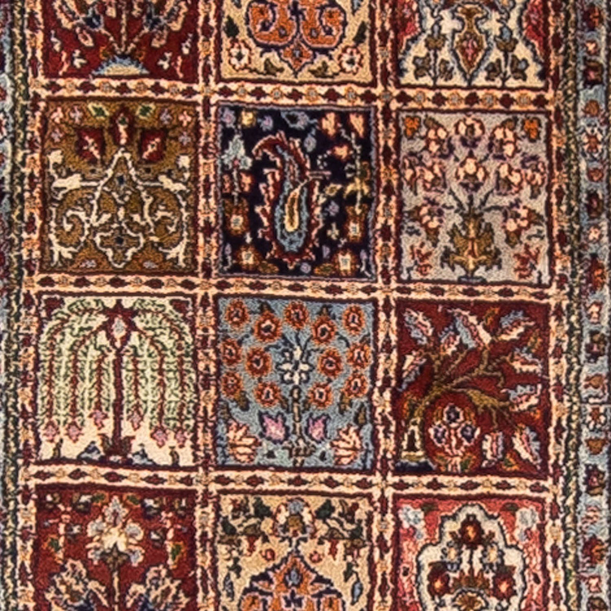 Alfombra de pasillo Alfombra persa - Clásica - 607 x 80 cm - rojo oscuro