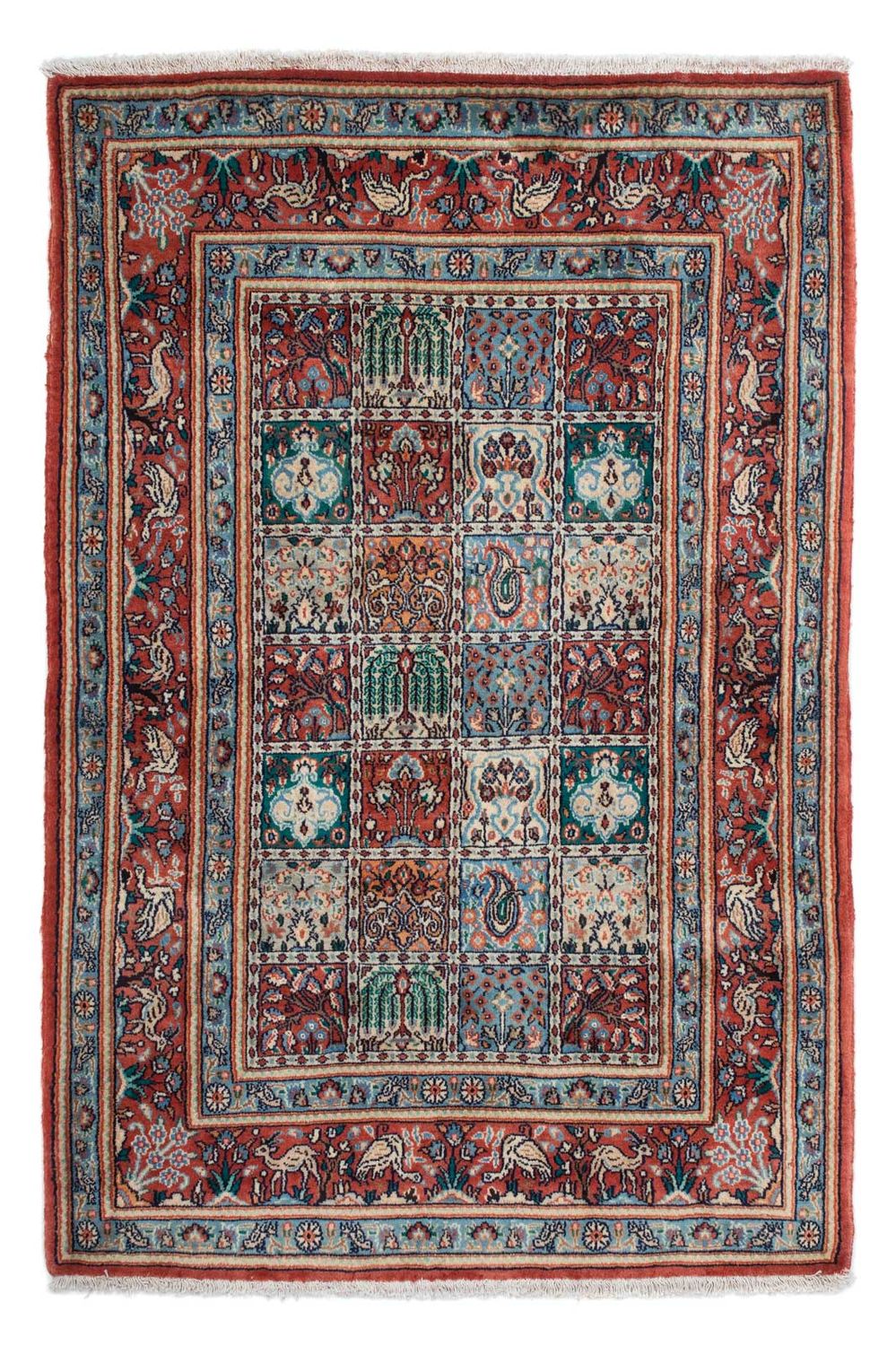 Alfombra persa - Clásica - 148 x 100 cm - multicolor
