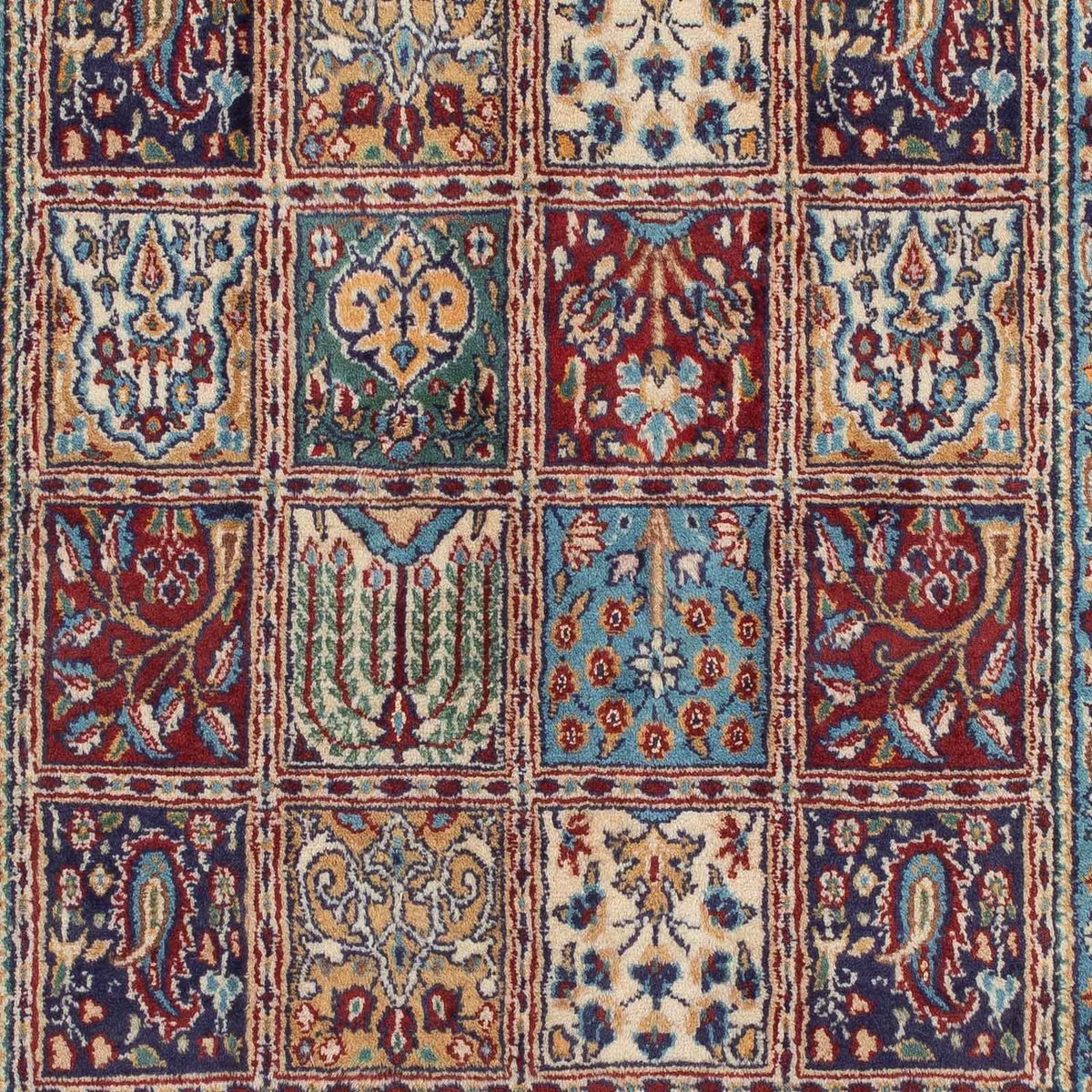 Alfombra persa - Clásica - 144 x 90 cm - multicolor