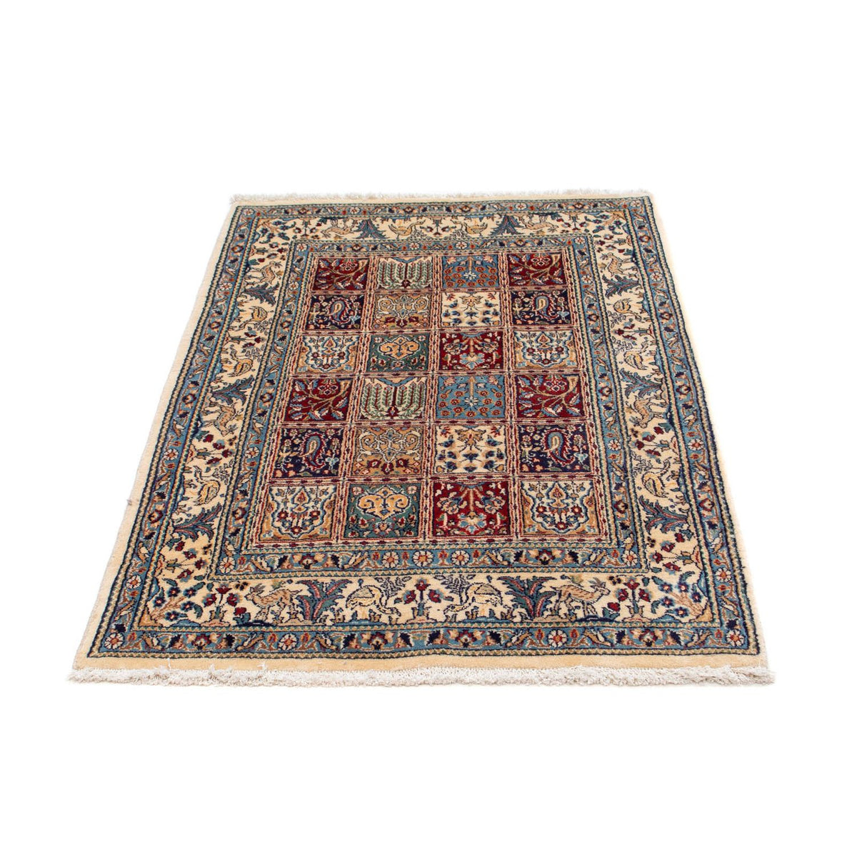 Alfombra persa - Clásica - 144 x 90 cm - multicolor