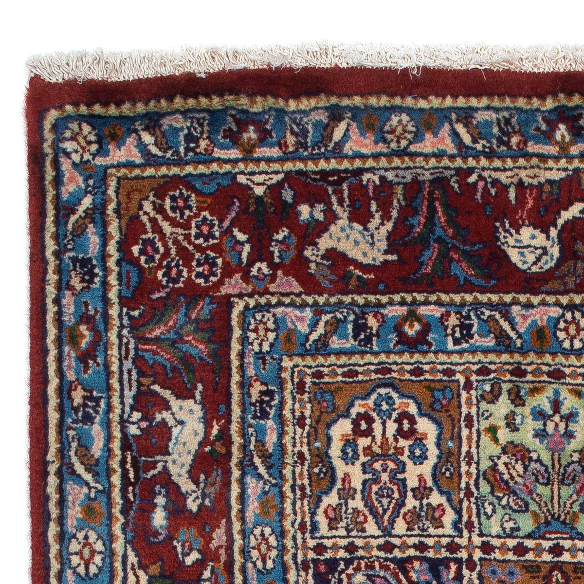 Alfombra persa - Clásica - 140 x 95 cm - rojo oscuro