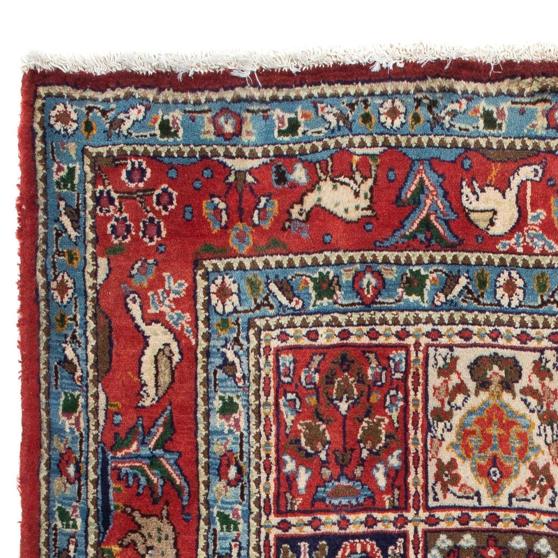 Alfombra persa - Clásica - 142 x 97 cm - rojo oscuro