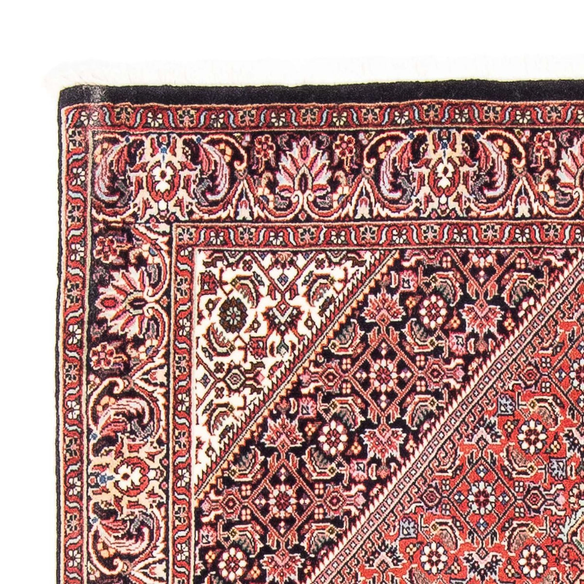 Alfombra persa - Bidjar - 172 x 106 cm - rojo claro