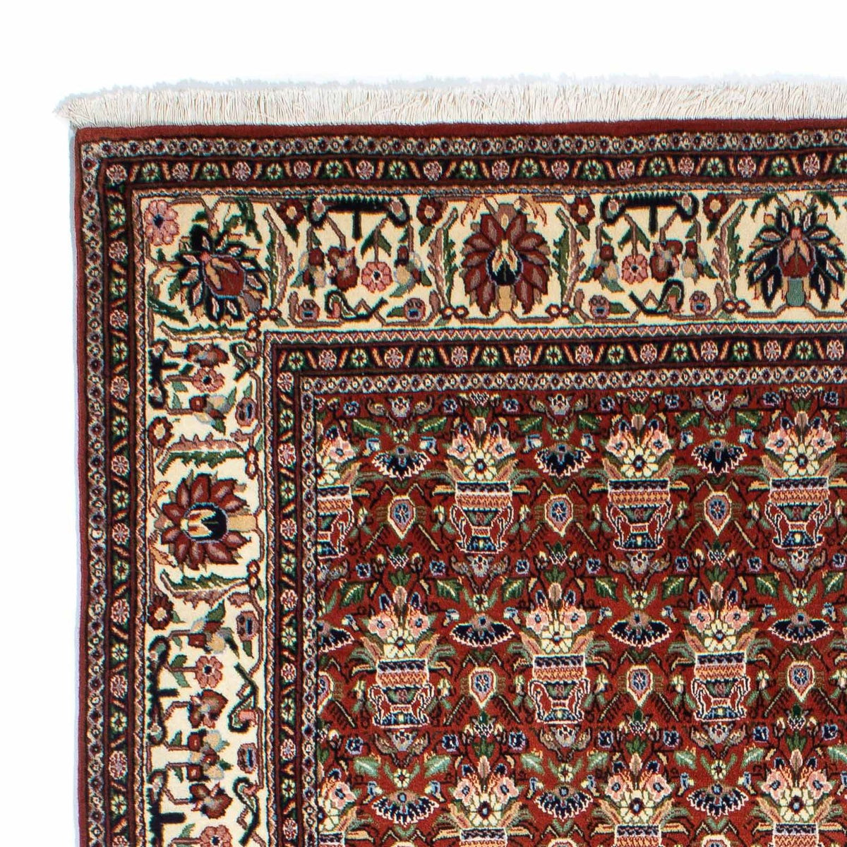 Alfombra Gabbeh - Persa Kashkuli - 261 x 175 cm - rojo oscuro