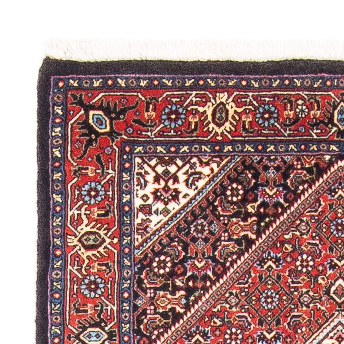 Alfombra persa - Bidjar - 160 x 73 cm - rojo claro