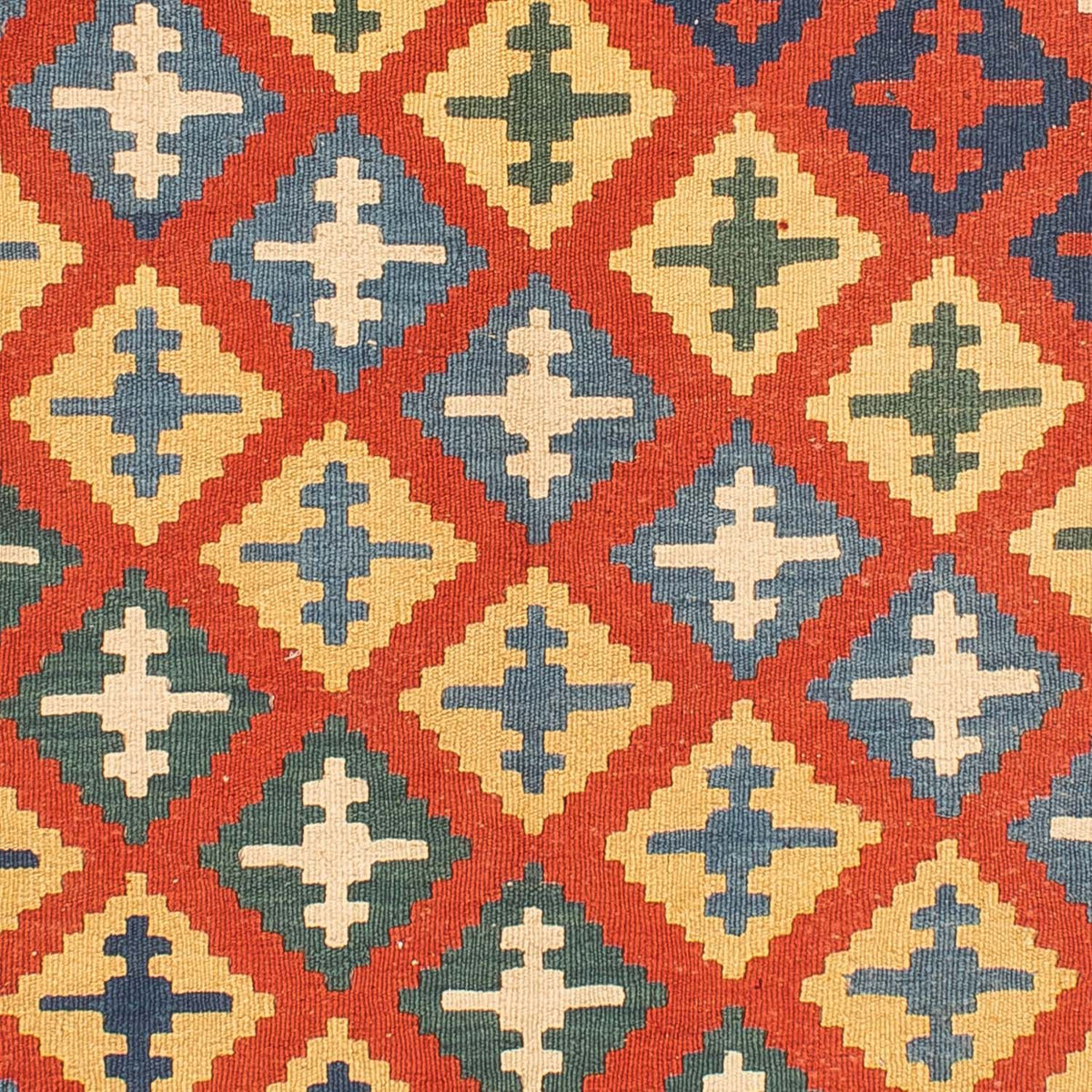 Alfombra Kelim - Oriental - 217 x 155 cm - rojo