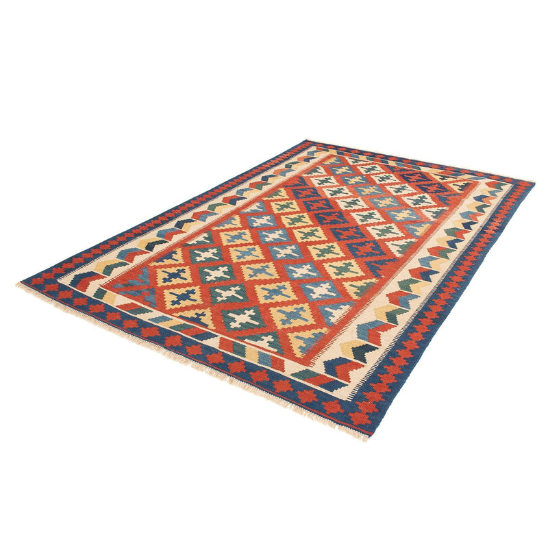 Alfombra Kelim - Oriental - 217 x 155 cm - rojo