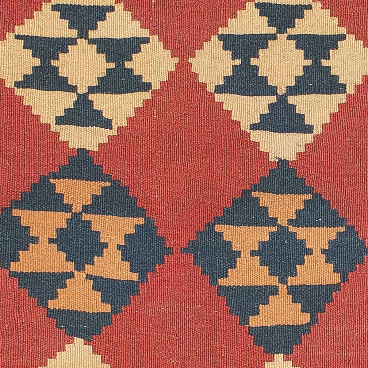 Alfombra Kelim - Oriental - 152 x 87 cm - rojo oscuro