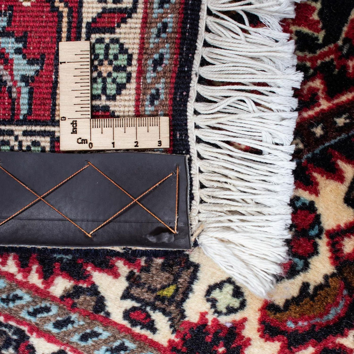 Alfombra persa - Bidjar - 216 x 138 cm - rojo