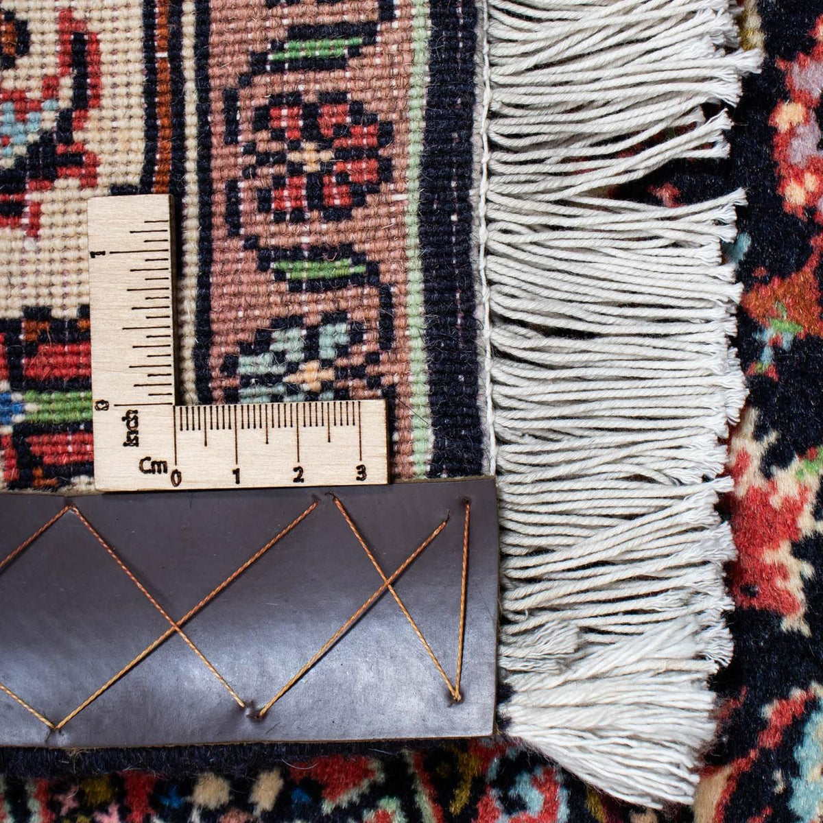 Alfombra persa - Bidjar - 231 x 141 cm - rojo