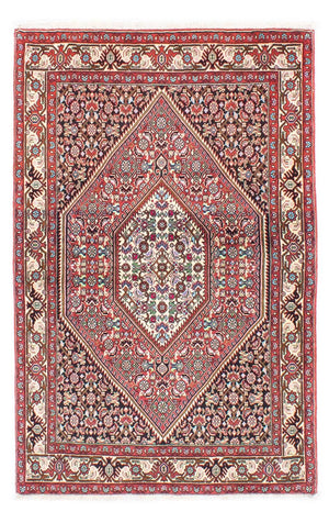 Alfombra persa - Bidjar - 165 x 107 cm - rojo