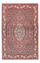 Alfombra persa - Bidjar - 165 x 107 cm - rojo