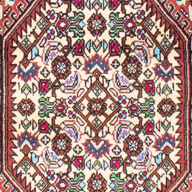 Alfombra persa - Bidjar - 165 x 107 cm - rojo
