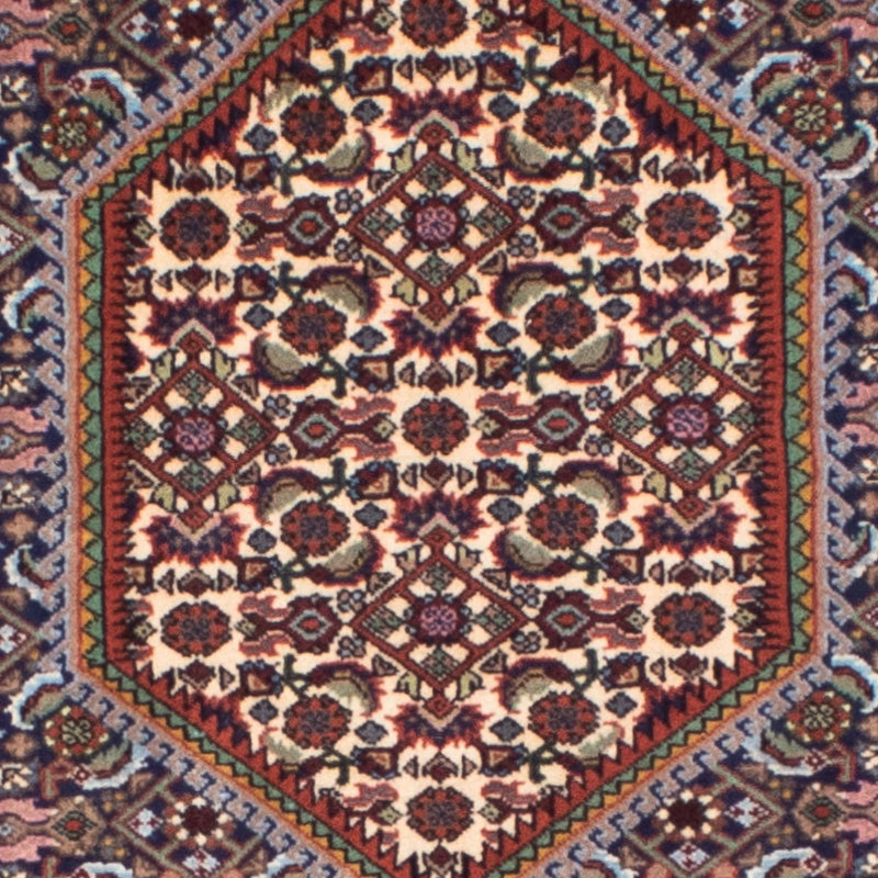 Alfombra de pasillo Alfombra persa - Bidjar - 255 x 69 cm - azul