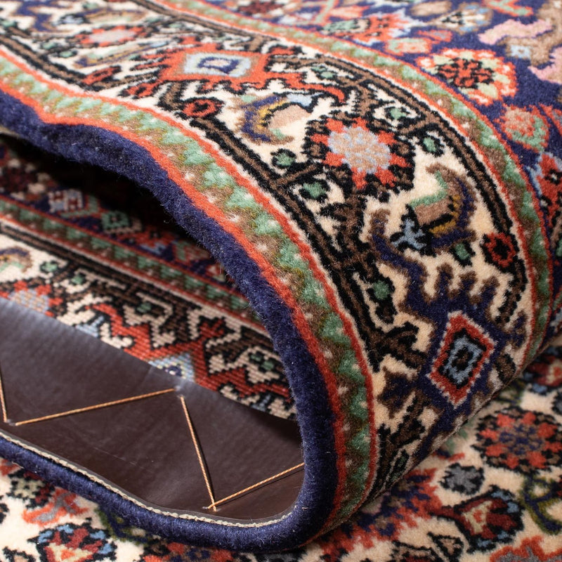 Alfombra de pasillo Alfombra persa - Bidjar - 255 x 69 cm - azul