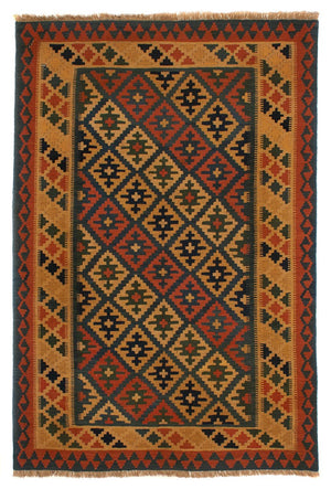 Alfombra Kelim - Oriental - 203 x 158 cm - multicolor