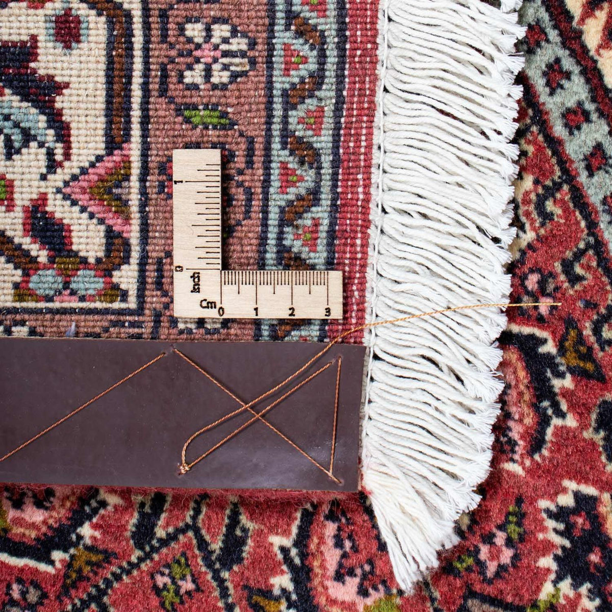 Alfombra persa - Bidjar - 203 x 139 cm - rojo