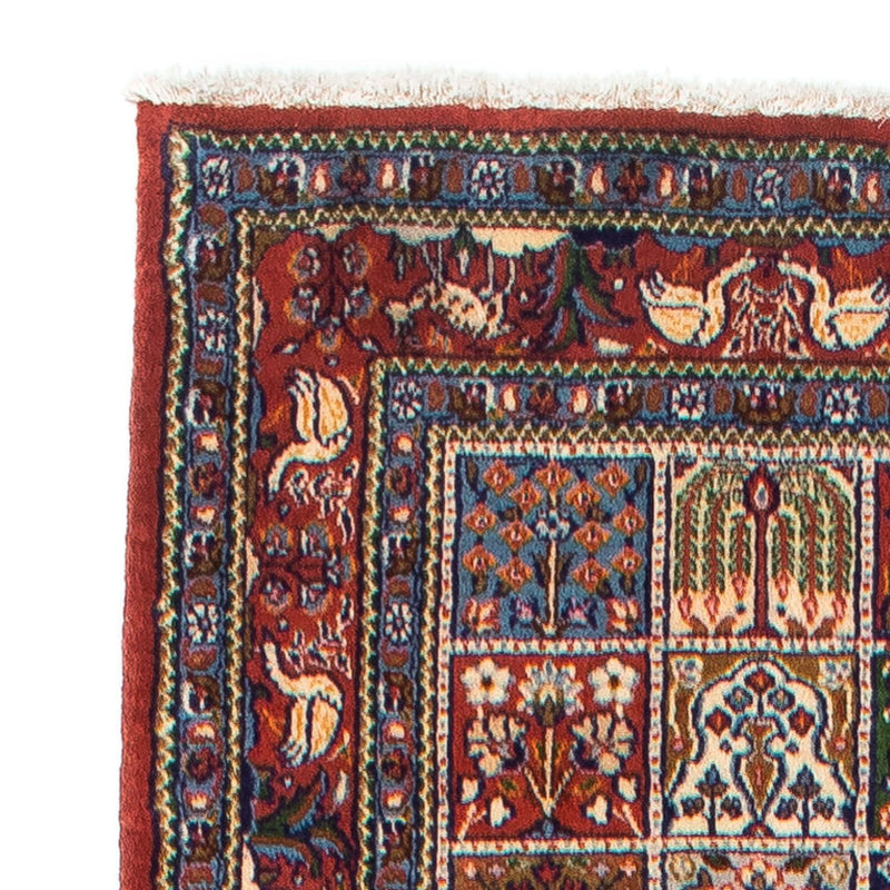 Alfombra de pasillo Alfombra persa - Clásica - 382 x 79 cm - rojo oscuro