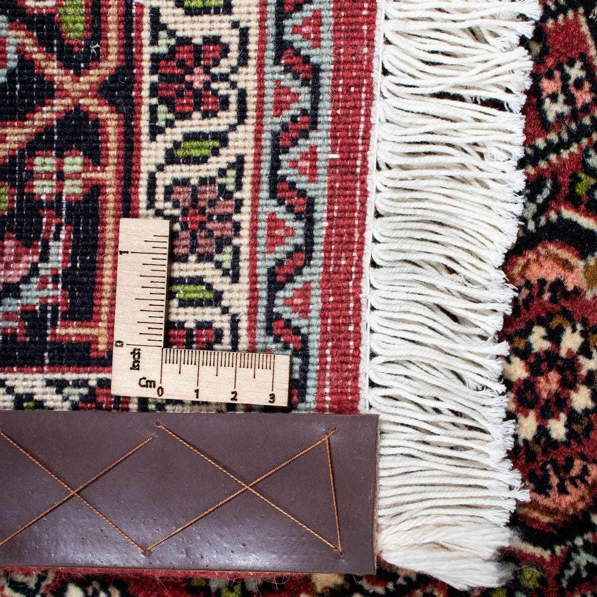 Alfombra persa - Bidjar - 208 x 139 cm - rojo