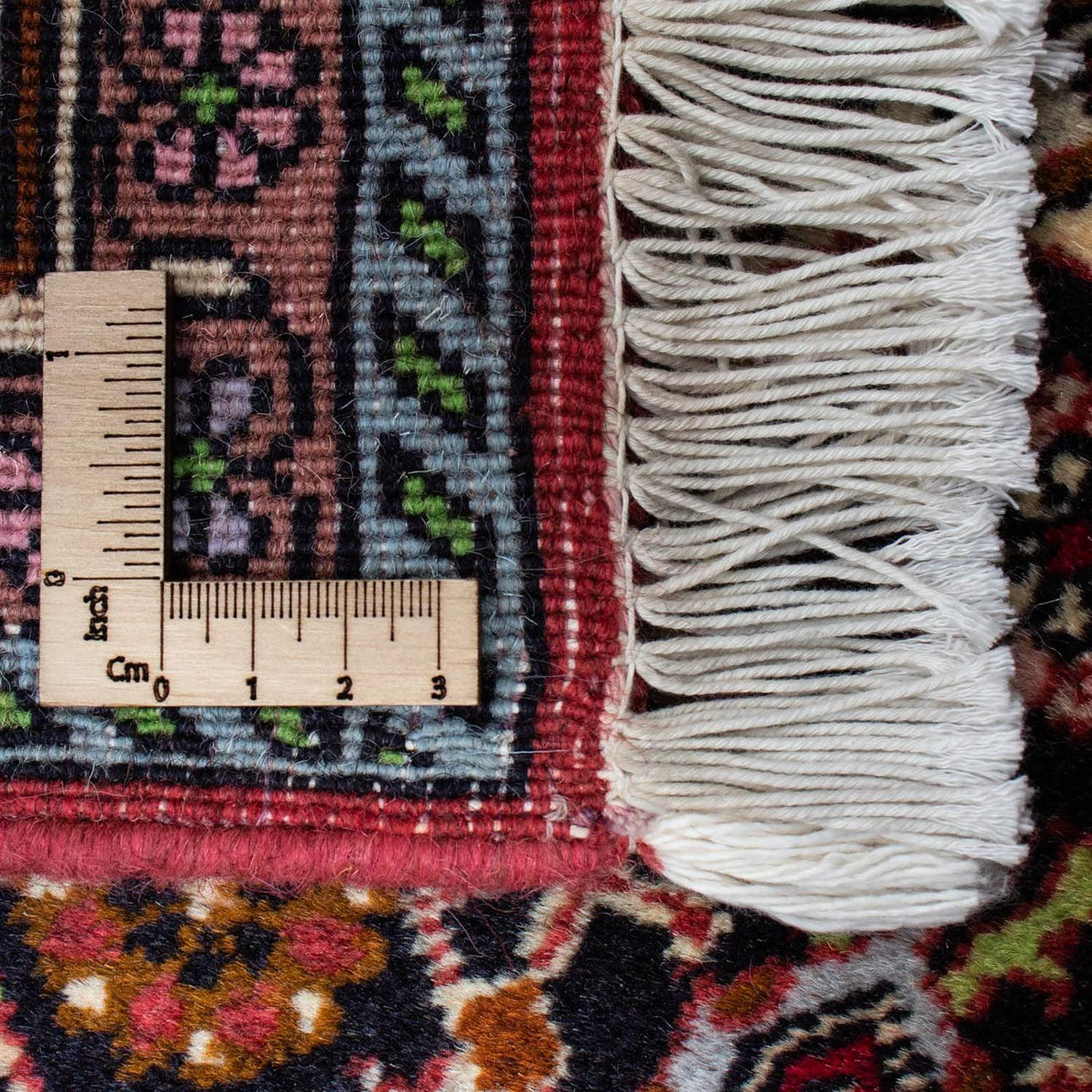 Alfombra persa - Bidjar - 222 x 138 cm - rojo