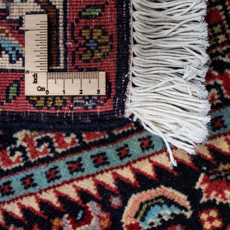 Alfombra persa - Bidjar - 220 x 135 cm - rojo