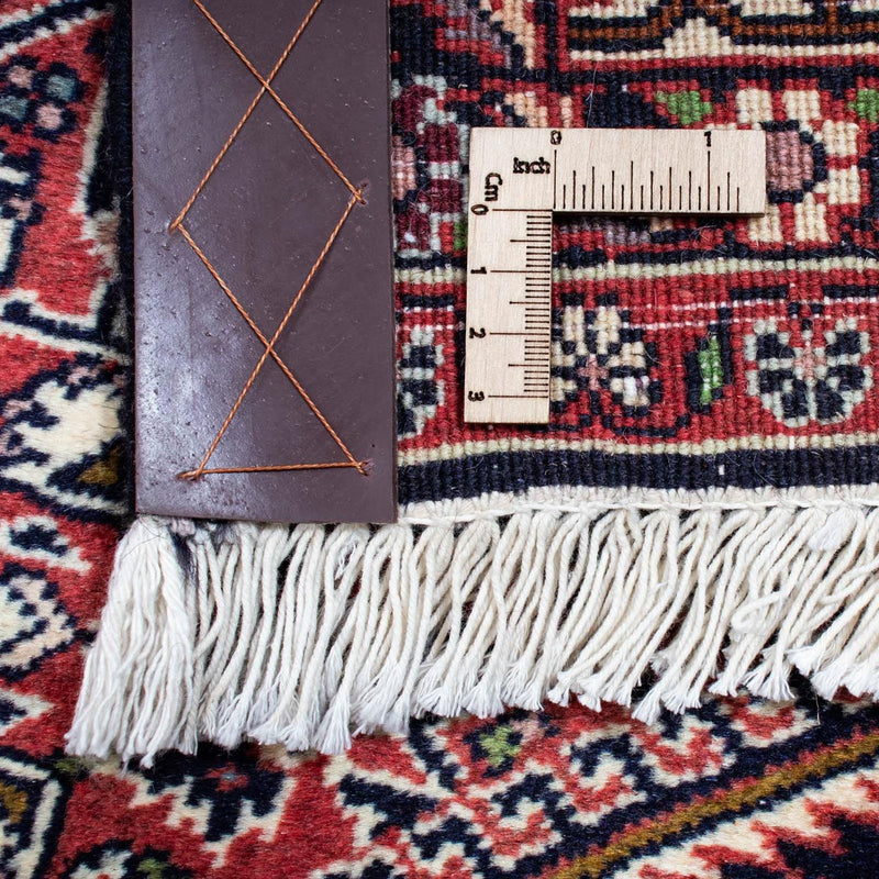 Alfombra persa - Bidjar - 214 x 140 cm - rojo