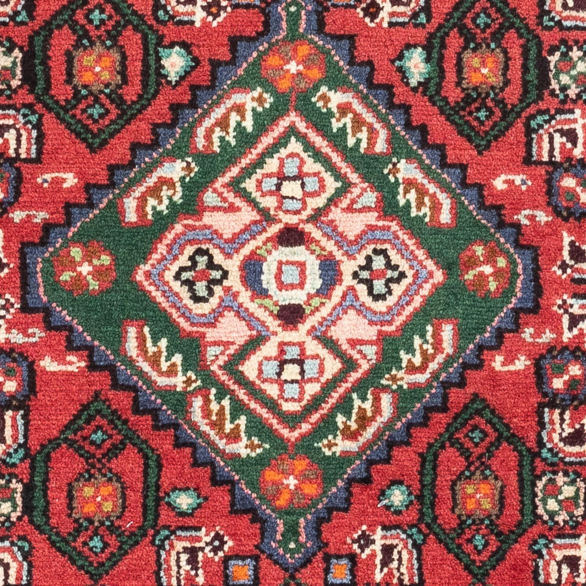 Alfombra persa - Nómada - 121 x 82 cm - rojo