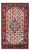 Alfombra persa - Nómada - 136 x 82 cm - rojo oscuro