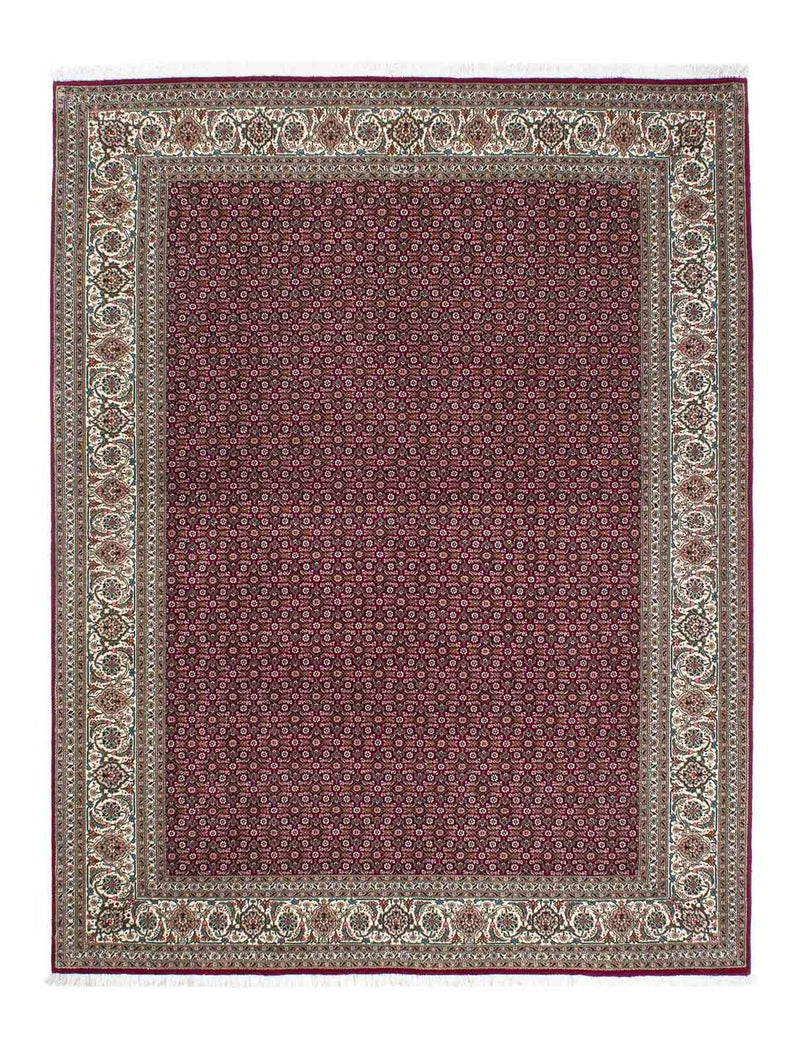 Alfombra persa - Tabriz - 202 x 151 cm - rojo oscuro