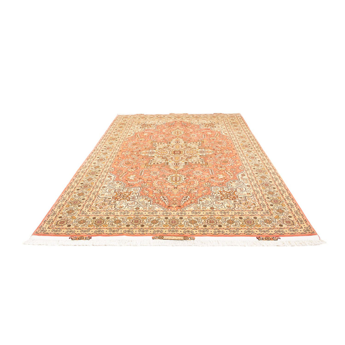 Alfombra Persa - Tabriz - Real - 301 x 200 cm - rojo claro