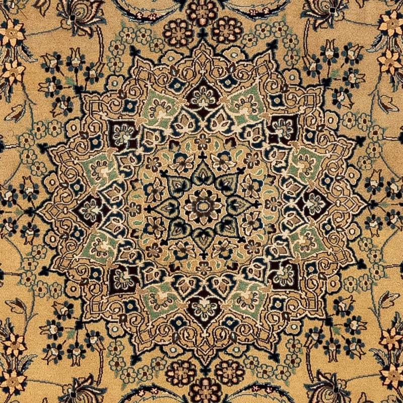 Alfombra Persa - Nain - Real - 343 x 242 cm - marrón claro