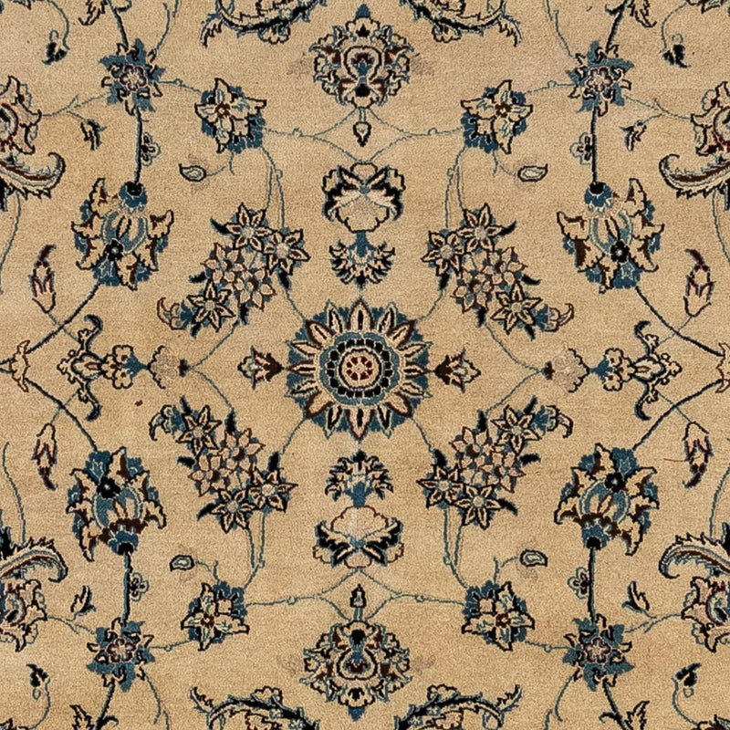 Alfombra Persa - Nain - Real - 354 x 248 cm - beige oscuro