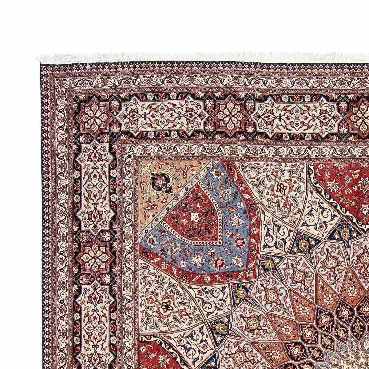 Alfombra Persa - Tabriz - Real cuadrado - 300 x 298 cm - multicolor