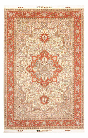 Alfombra Persa - Tabriz - Real - 305 x 207 cm - beige