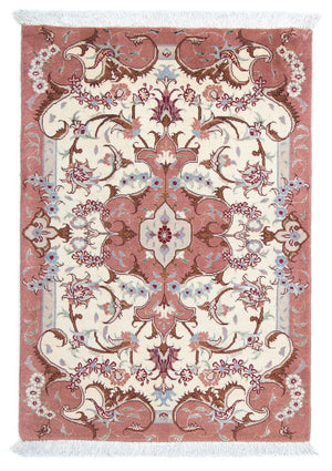 Alfombra Persa - Tabriz - Real - 93 x 62 cm - beige