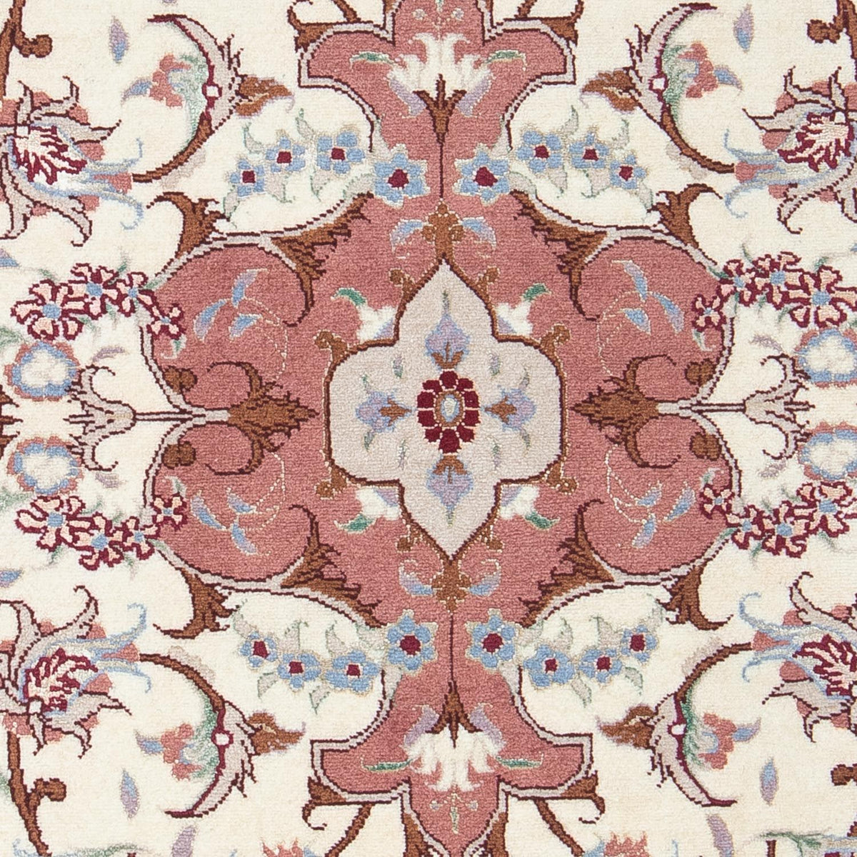 Alfombra Persa - Tabriz - Real - 93 x 62 cm - beige