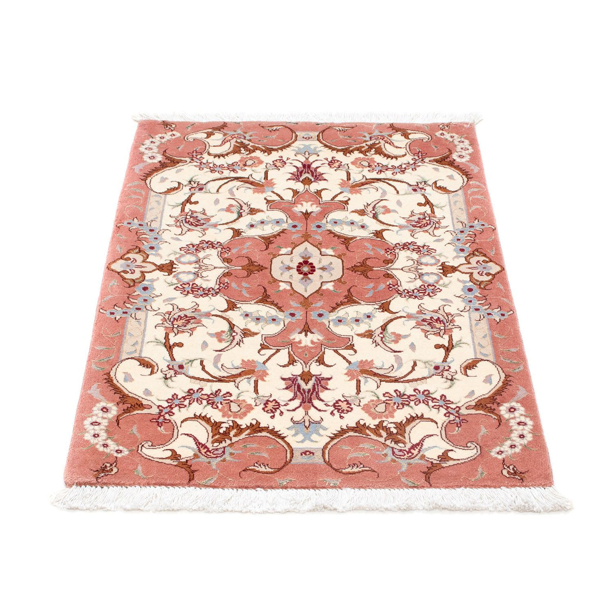 Alfombra Persa - Tabriz - Real - 93 x 62 cm - beige