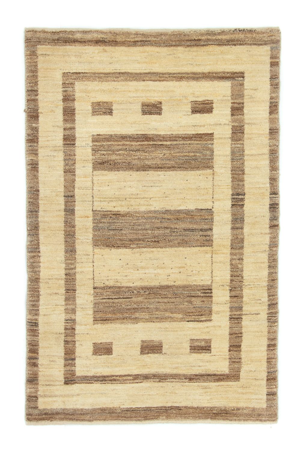 Alfombra Gabbeh - Persa - 153 x 96 cm - beige