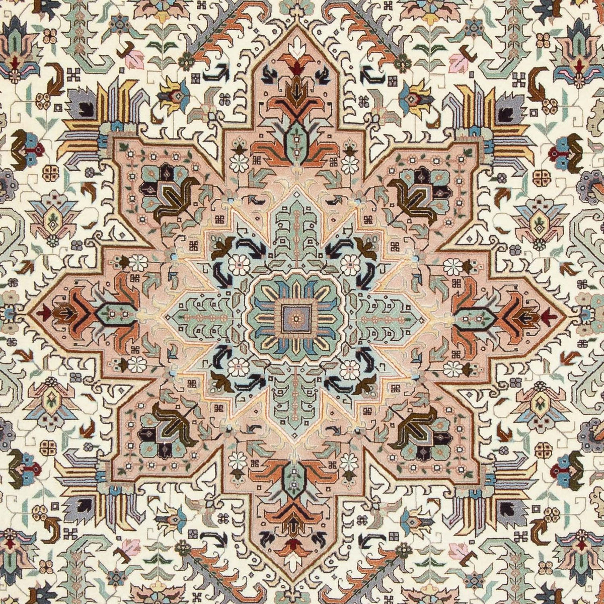 Alfombra Persa - Tabriz - Real - 300 x 205 cm - beige