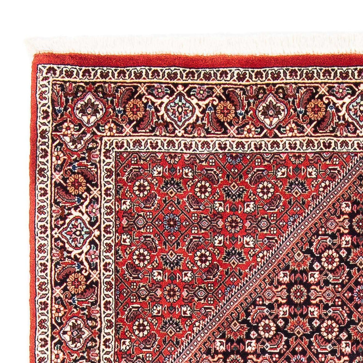 Alfombra persa - Bidjar - 173 x 109 cm - rojo
