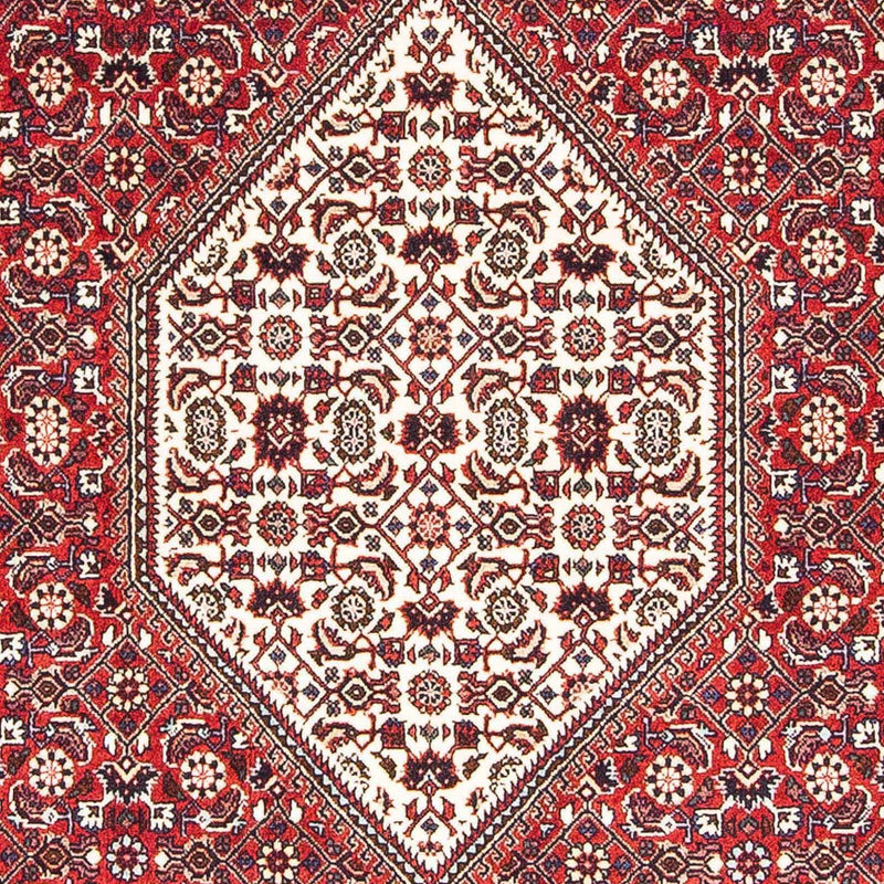 Alfombra persa - Bidjar - 172 x 110 cm - rojo claro