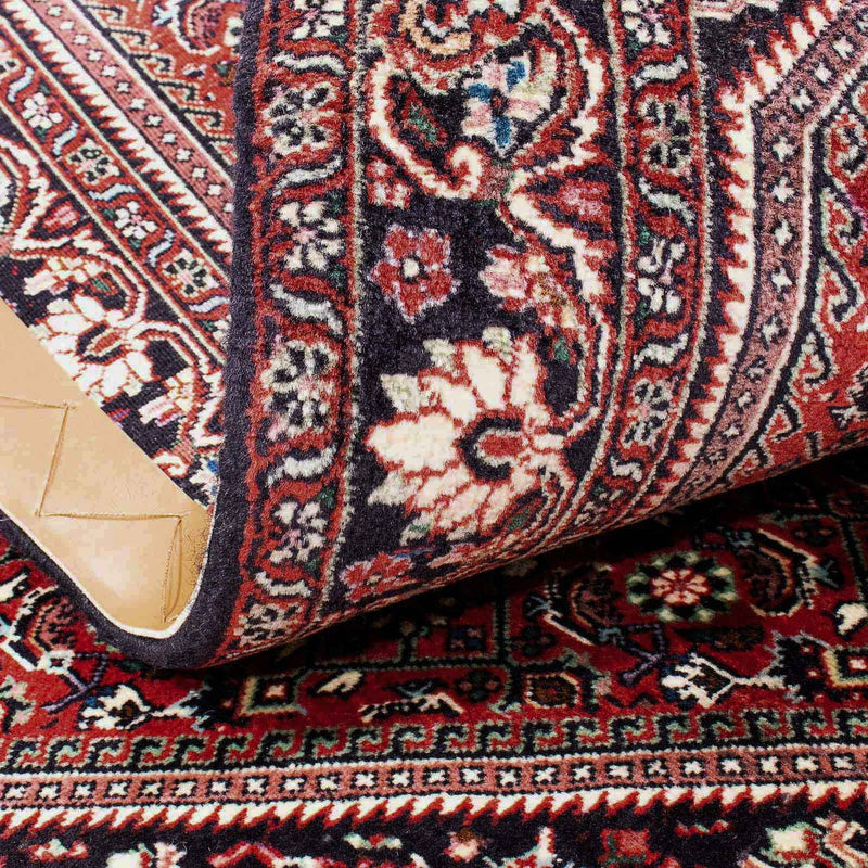 Alfombra persa - Bidjar - 172 x 110 cm - rojo claro