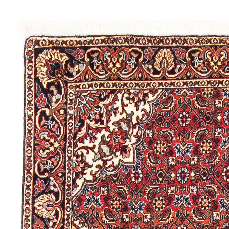 Alfombra persa - Bidjar - 148 x 88 cm - rojo