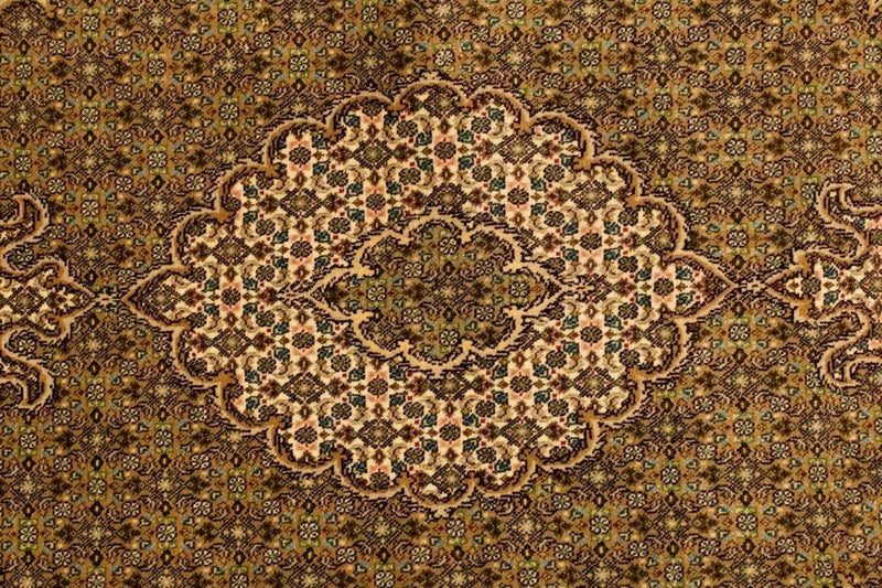 Alfombra Persa - Tabriz - Real - 154 x 103 cm - marrón