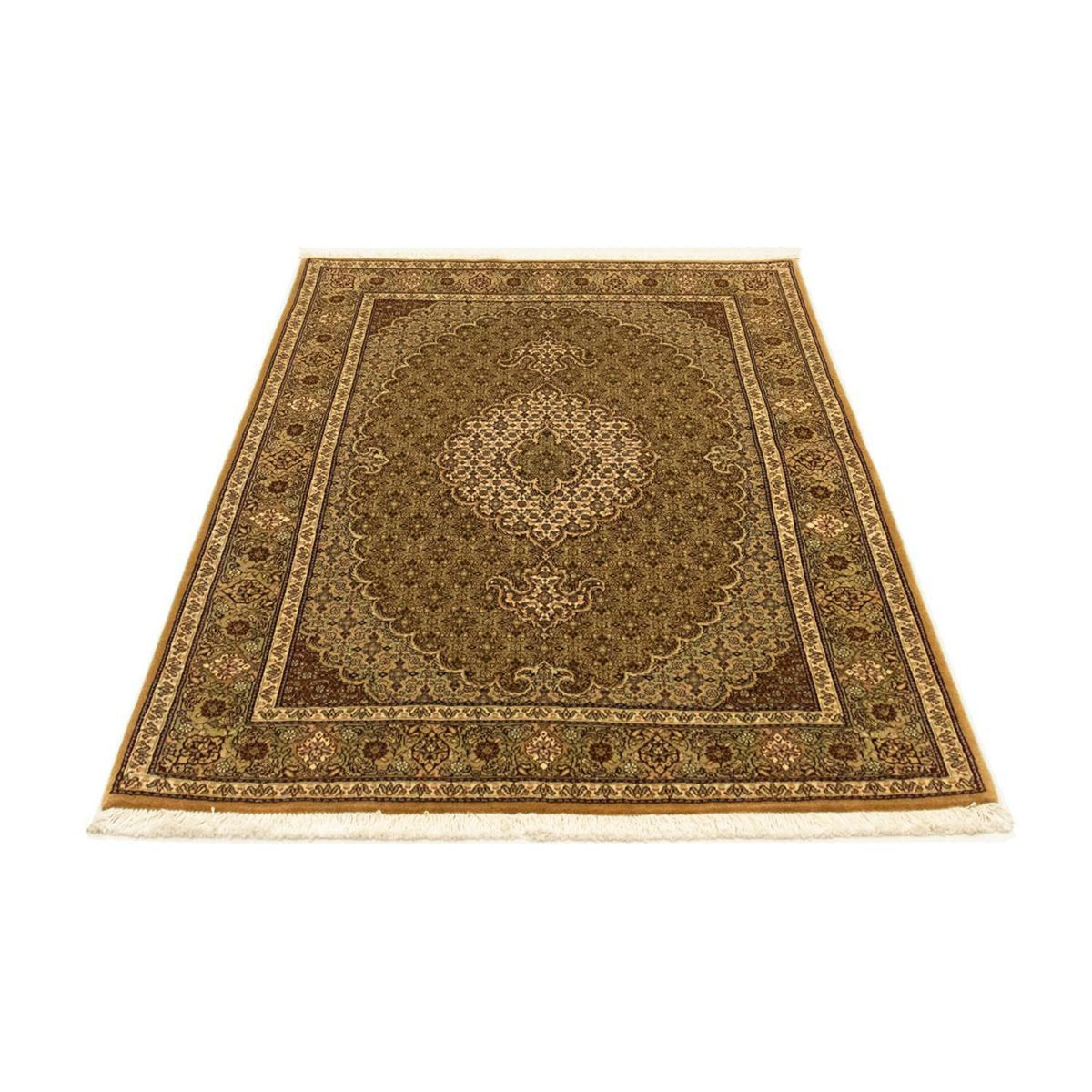 Alfombra Persa - Tabriz - Real - 154 x 103 cm - marrón