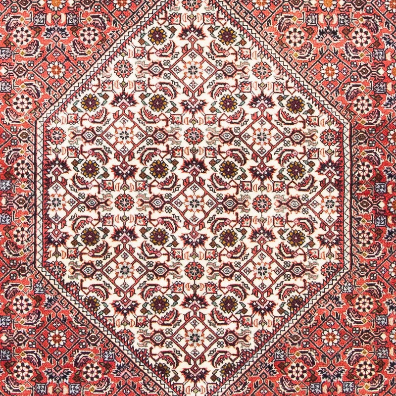 Alfombra persa - Bidjar - 174 x 108 cm - rojo claro