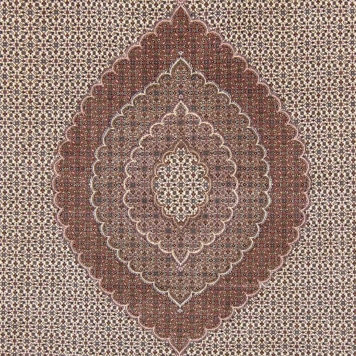 Alfombra persa - Tabriz - 348 x 255 cm - marrón